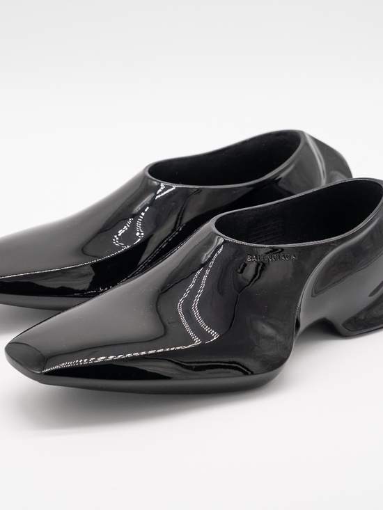 Balenciaga Space Shoe Shiny Black Men\'s size 40eu 7 US main image 11
